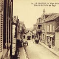 La rue de la Porte du Pont en 1900