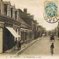 La rue de la Porte du Pont vers 1900