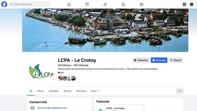 Lcpa page facebook